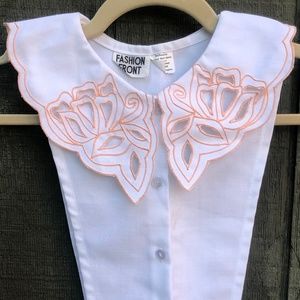 Vintage Stitched Collar Dickie